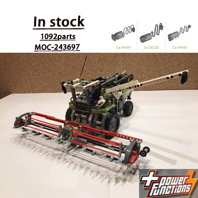 Urban Farming Building - MOC-243697 Urban Farm Agricultural Combine Harvester