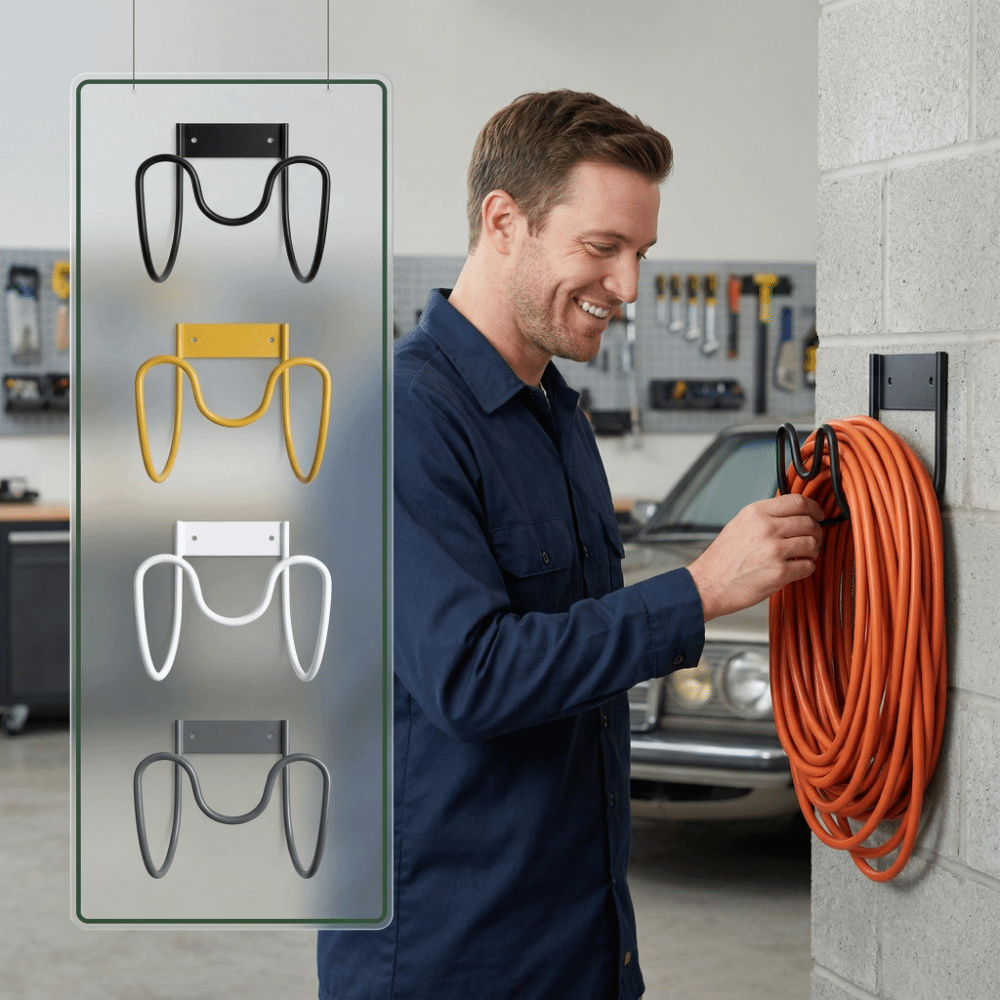 Rust Proof Garden Hose Holder  - Gardena Hose Flex 评论和价格