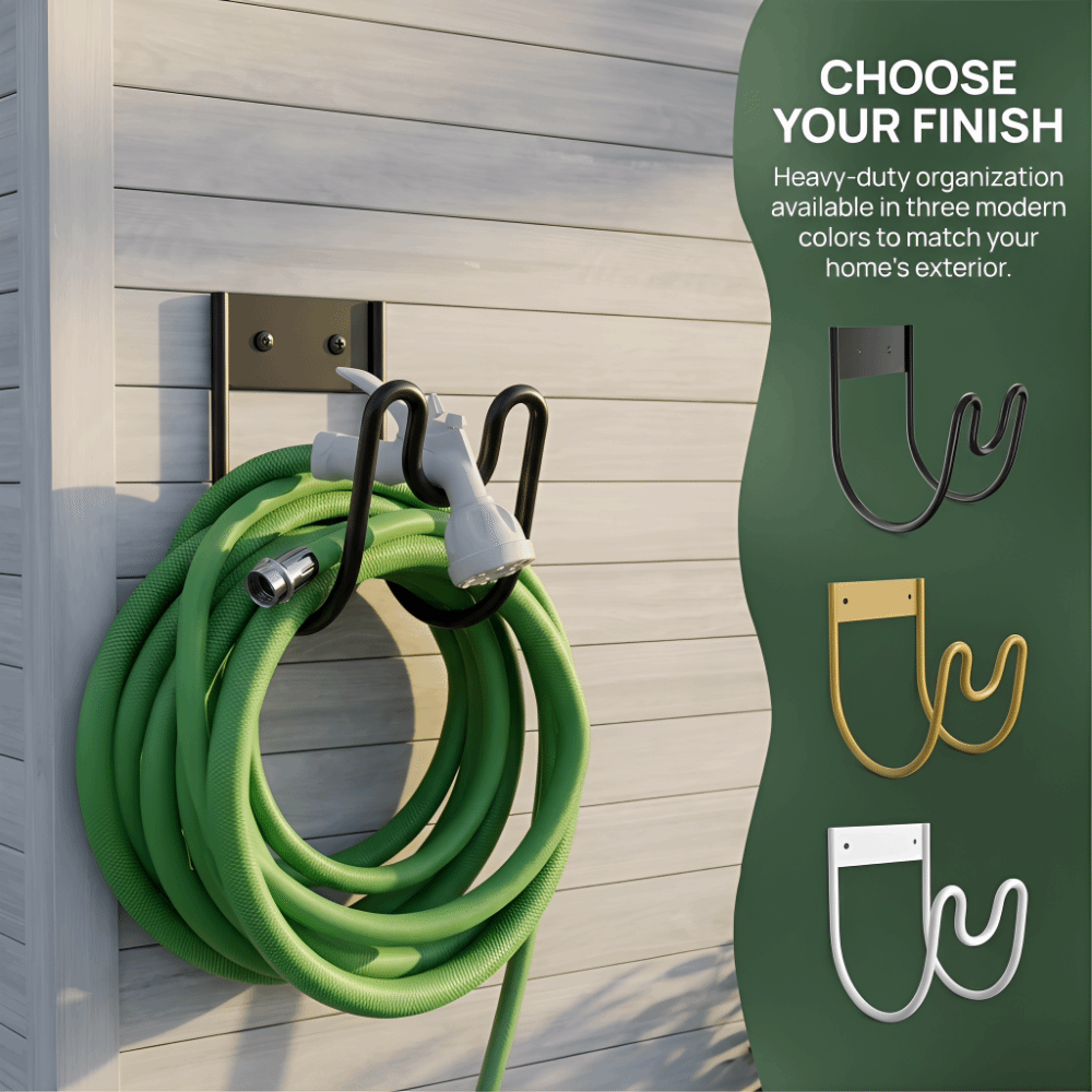 Rust Proof Garden Hose Holder  - Gardena Hose Flex 评论和价格