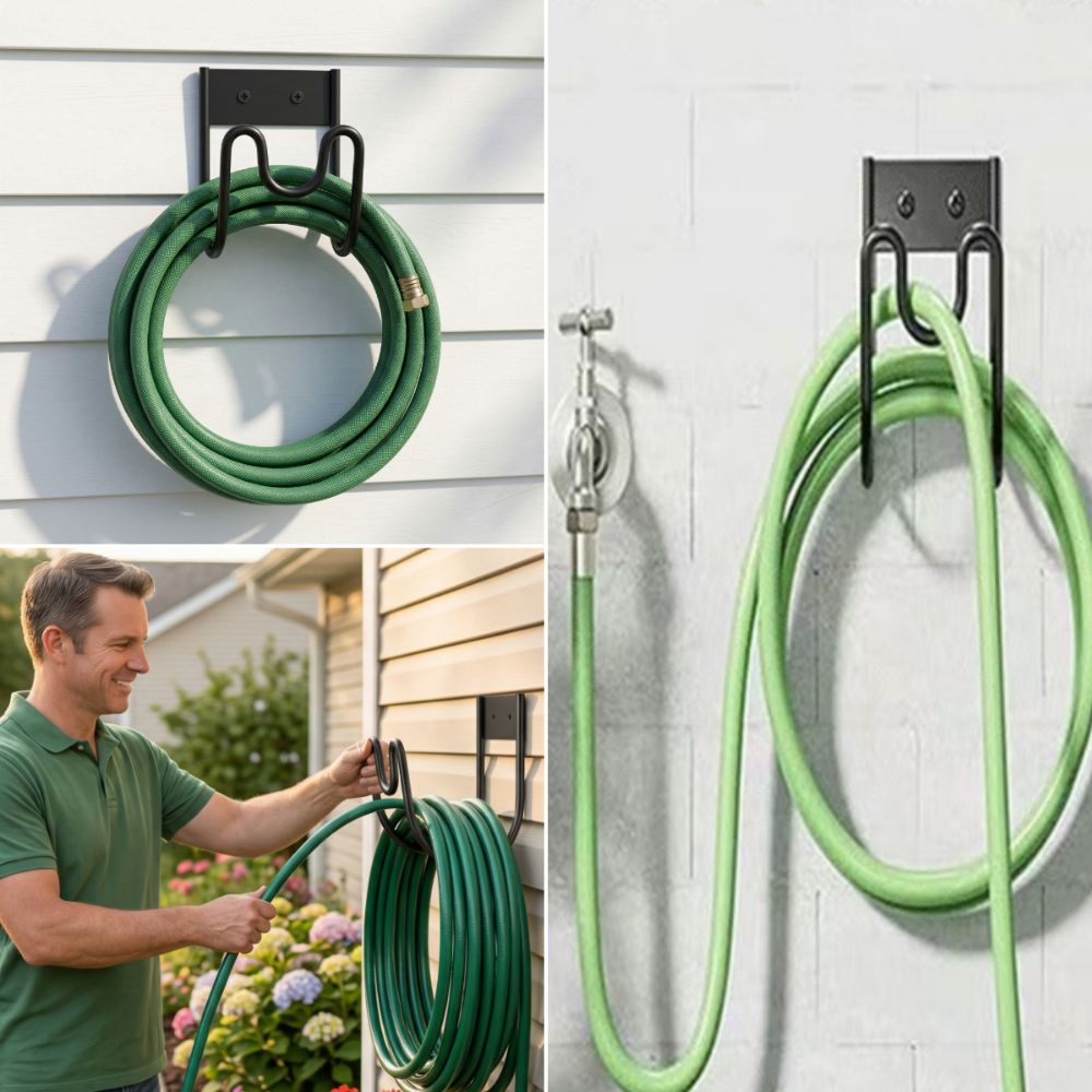 Rust Proof Garden Hose Holder  - Gardena Hose Flex 评论和价格