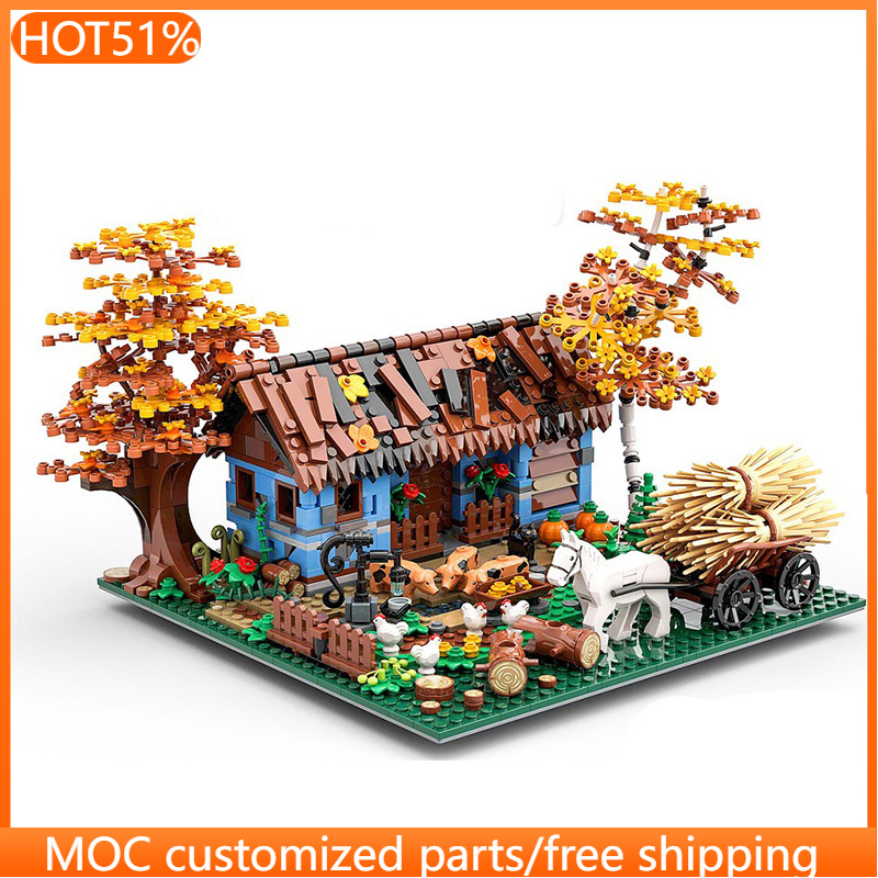 1120 PCS Urban Old Farm House  - Urban Farming House 评论和价格
