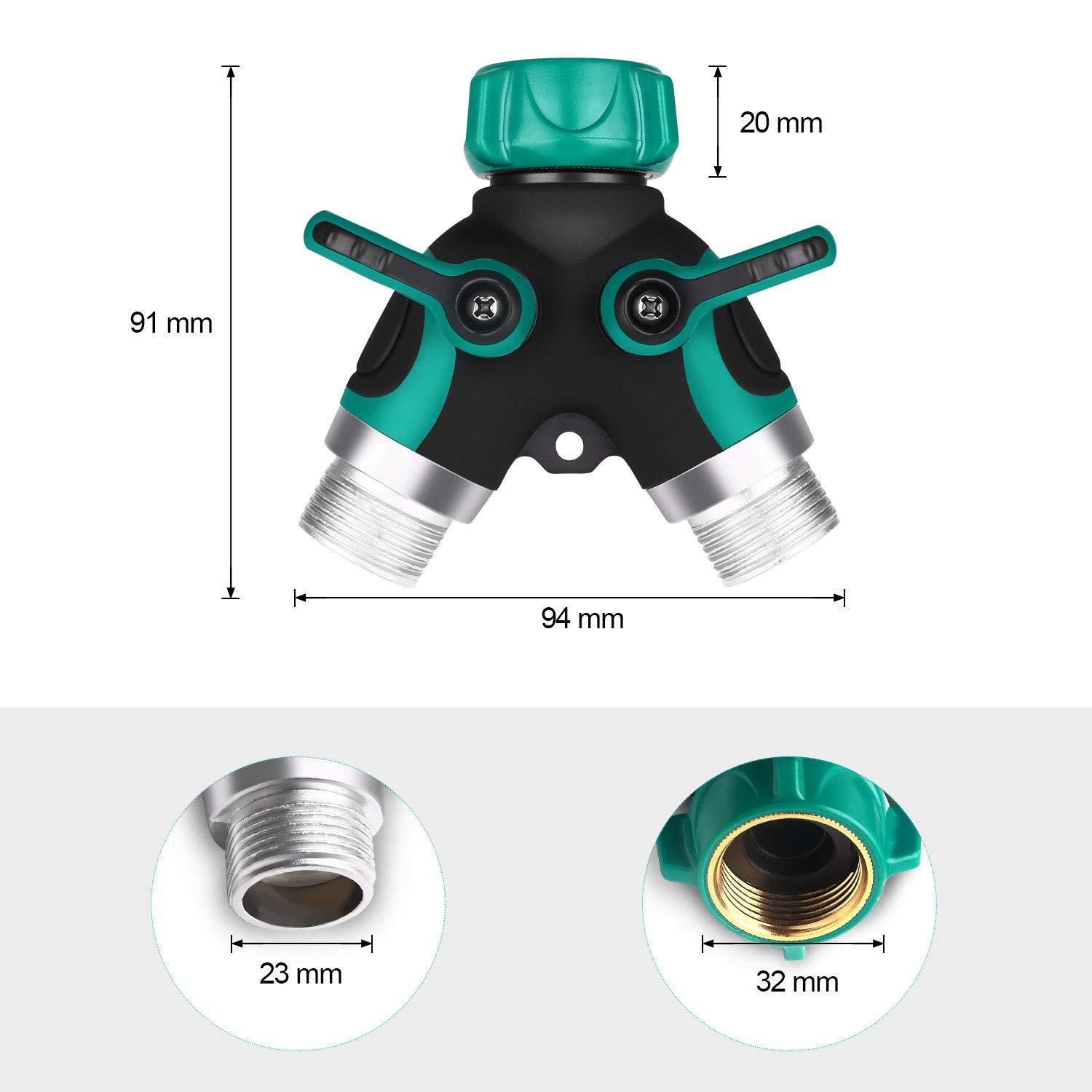 2 Way Y Shape Hose Connector G - Gardena Hose Comfort 评论和价格